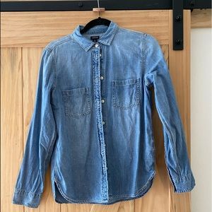 JCrew Denim Shirt size 8